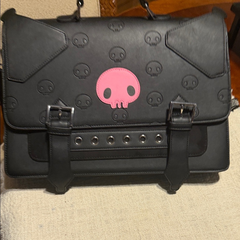 Anime My Melody Kuromi High Capacity Backpack Laptop Bag Single Shoulder Handbag